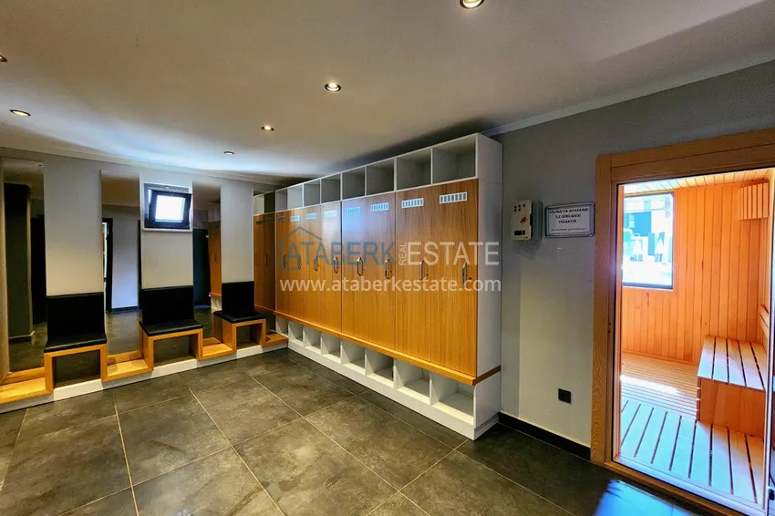 Двухкомнатная квартира в районе Оба, в комфортабельном комплексе 11 