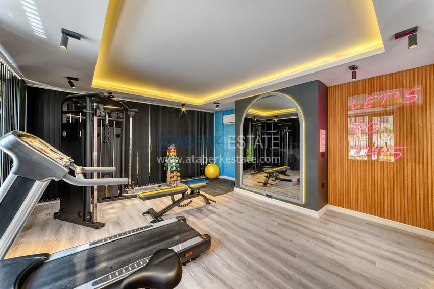 Квартира двухкомнатная с чистовой отделкой в Алании район Оба 14