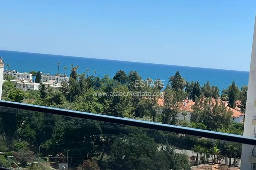 Приобрести Двухкомнатная квартира под ключ с видом на море в современном комплексе – Мерсин, Каргыпынары 11 