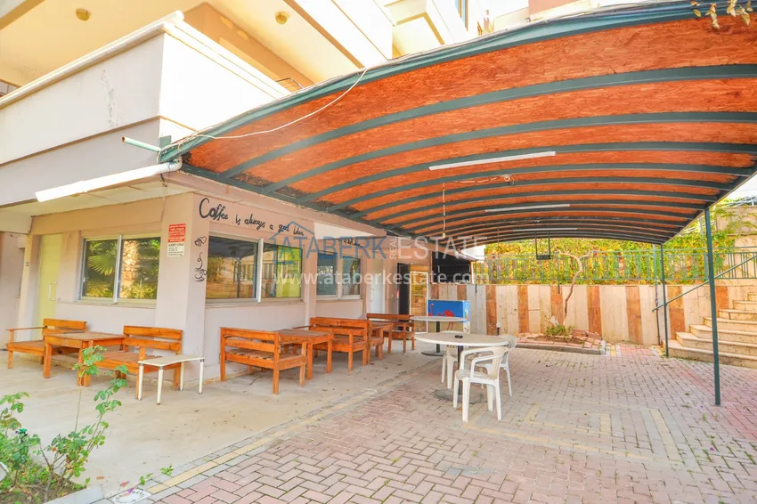 Двухкомнатная квартира с мебелью у моря в районе Махмутлар Алания 14 