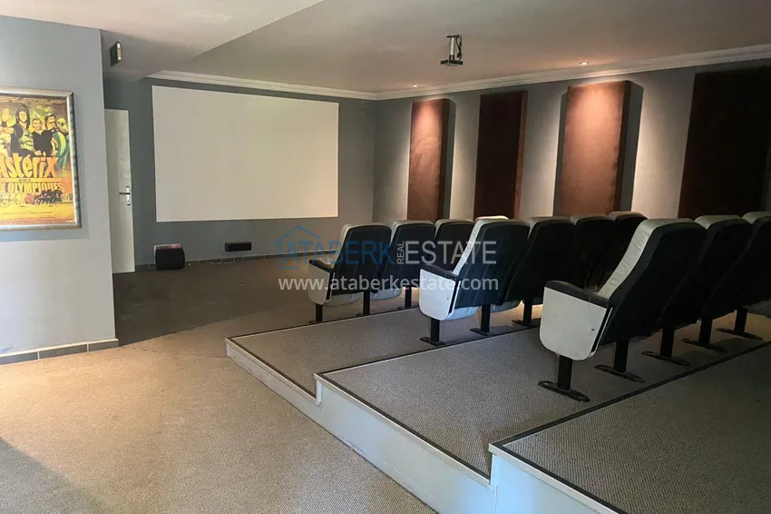 Трехкомнатная квартира с мебелью и панорамным видом в районе Джикджилли Алания 17 