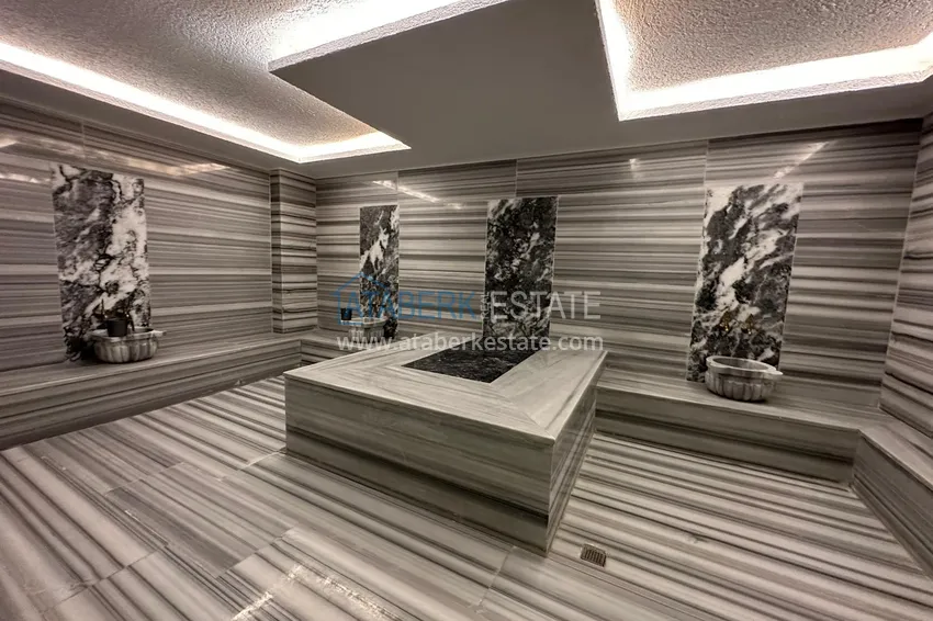 Двухкомнатная квартира с мебелью в Алании, район Махмутлар 19