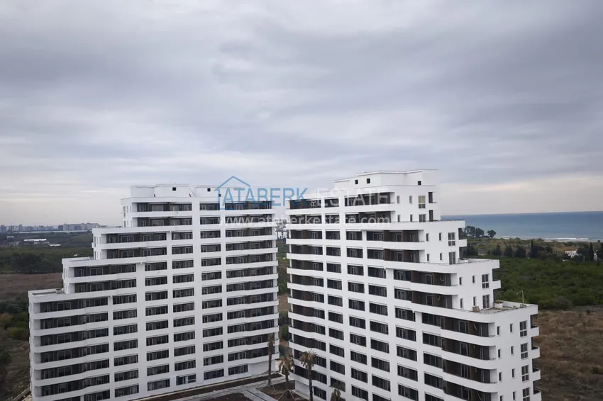 Фото -  Квартира 1+1 от собственника в элитном комплексе на этапе строительства в районе Томюк – Мерсин 1 