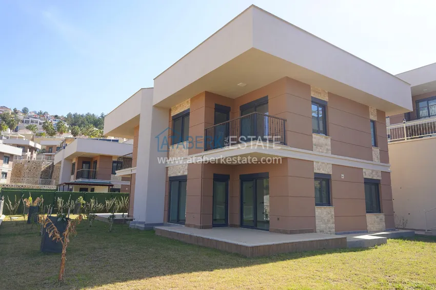 Двухуровневая Twin Villa в элитном эко-комплексе – район Каргыджак, Алания 18 