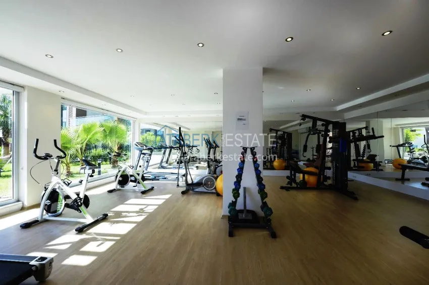 Трехкомнатная квартира с мебелью и панорамным видом в районе Джикджилли Алания 21 