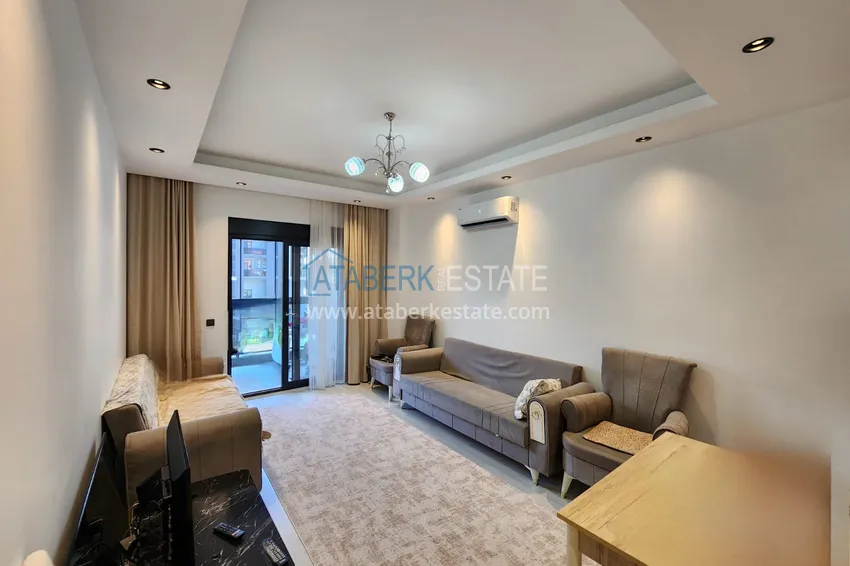 Приобрести Двухкомнатная квартира в районе Оба, в комфортабельном комплексе 2 