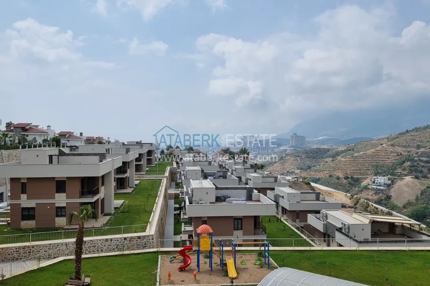 Двухуровневая Twin Villa в элитном эко-комплексе – район Каргыджак, Алания 2 