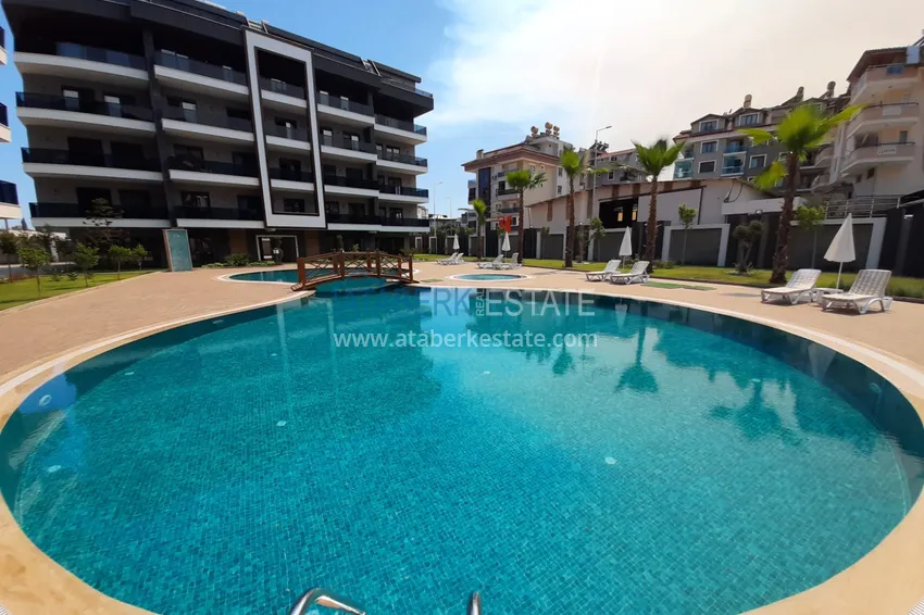 Двухкомнатная квартира в районе Оба, в комфортабельном комплексе 2 