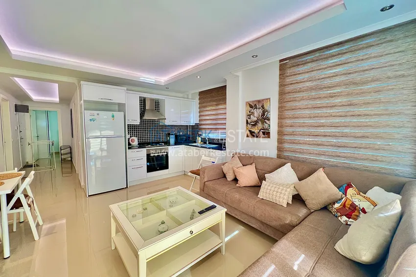 Приобрести Трехкомнатная квартира под ключ в Алании, район Кестель 3