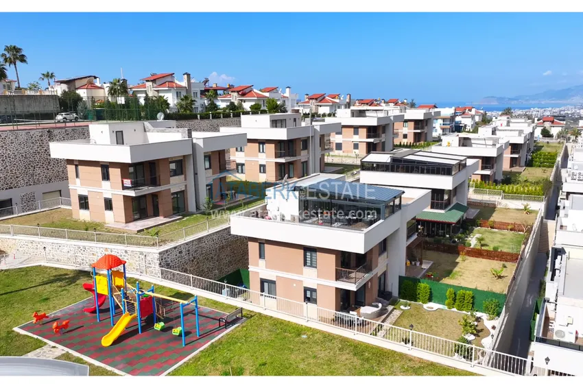 Двухуровневая Twin Villa в элитном эко-комплексе – район Каргыджак, Алания 3 