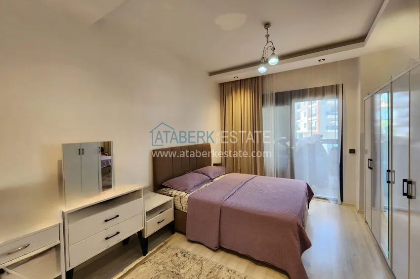 Приобрести Двухкомнатная квартира в районе Оба, в комфортабельном комплексе 4 