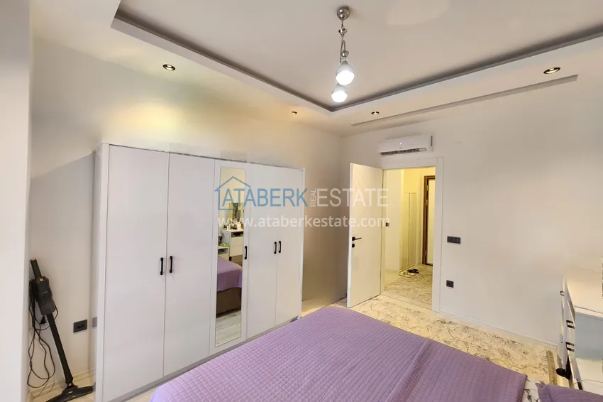 Приобрести Двухкомнатная квартира в районе Оба, в комфортабельном комплексе 5 