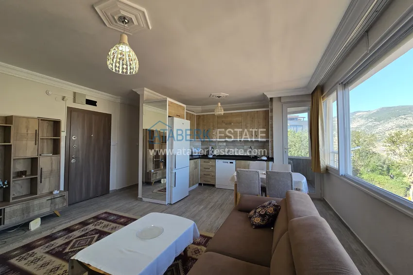 Приобрести Двухкомнатная квартира с мебелью в исторической части Алании – подходит для ВНЖ и гражданства 3 