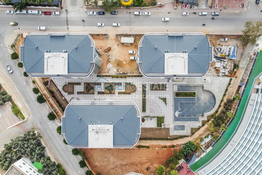 Две новые квартиры с качественной отделкой в премиальном комплексе – Тосмур, Алания 5