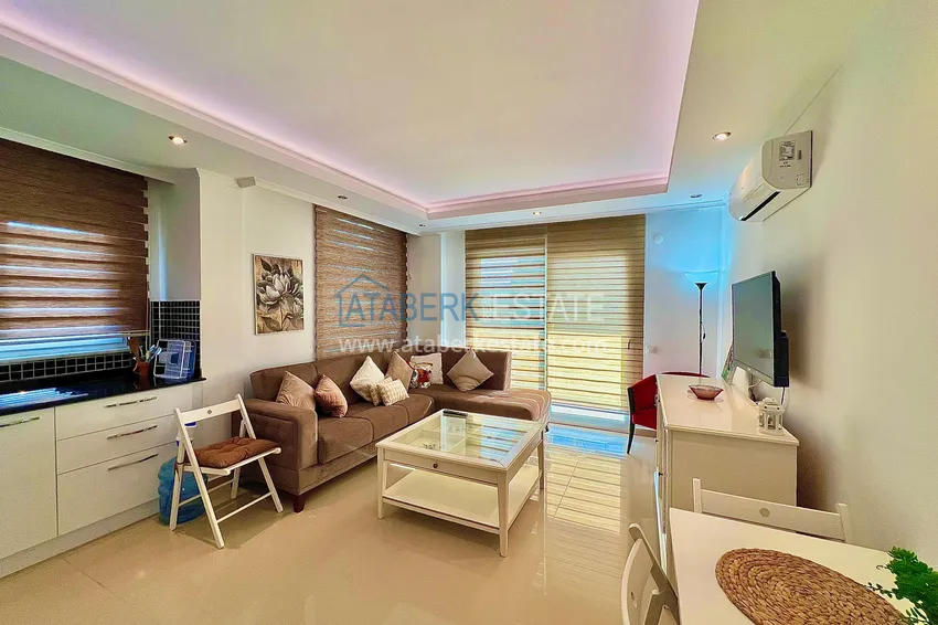 Приобрести Трехкомнатная квартира под ключ в Алании, район Кестель 6