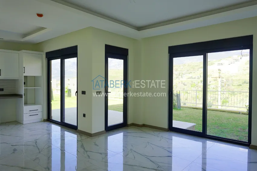 Приобрести Двухуровневая Twin Villa в элитном эко-комплексе – район Каргыджак, Алания 3 