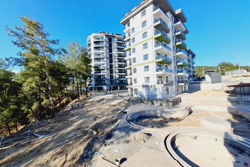 🔥Наш проект. Роскошный семейный комплекс на финальном этапе строительства в Алании, район Авсаллар 8 