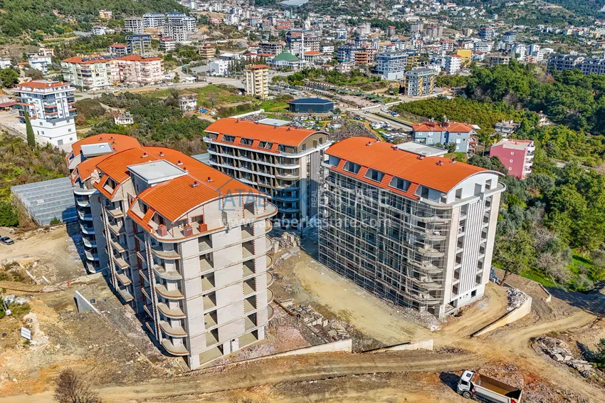 Фото - Новый стильный инвестиционный проект на этапе строительства в районе Оба, Алания 5