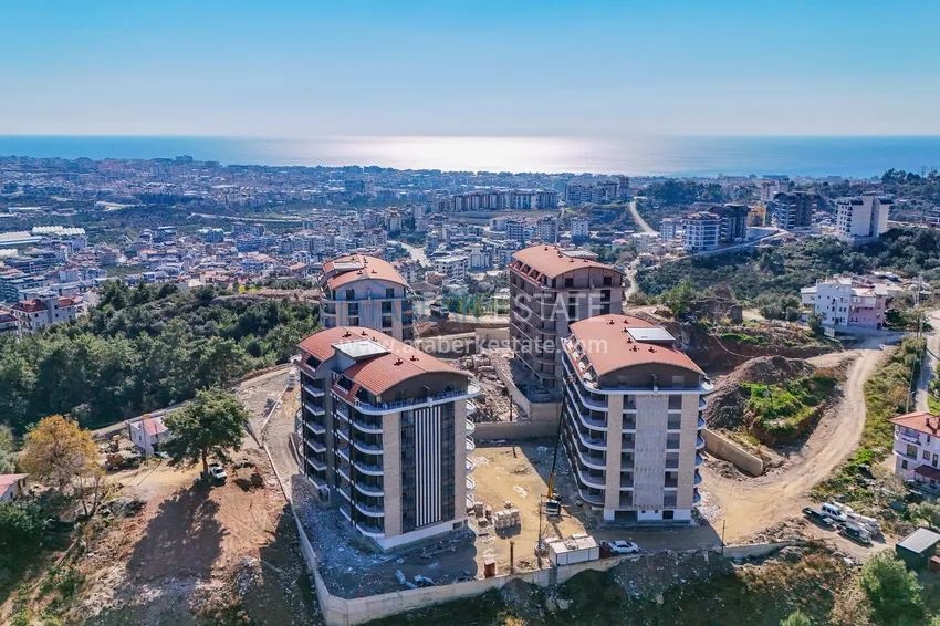 Фото - Новый стильный инвестиционный проект на этапе строительства в районе Оба, Алания 12