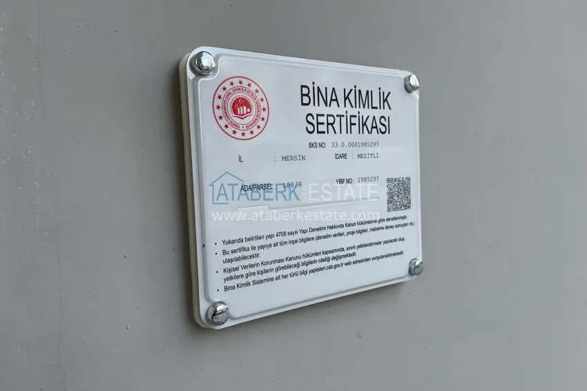 Двухкомнатная квартира в современном комплексе – Тедже, Мерсин 10 