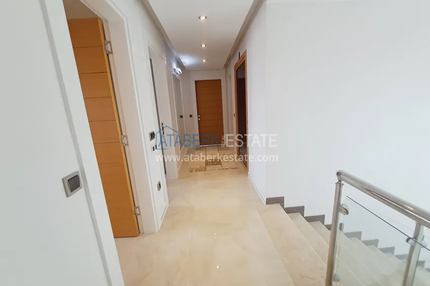 Приобрести Роскошная видовая вилла с мебелью и личным бассейном в элитном комплексе - Каргыджак, Алания 11