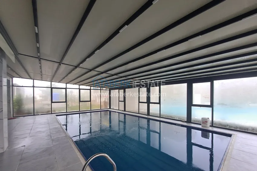 Двухкомнатная квартира с чистовой отделкой в Алании, район Авсаллар 10 