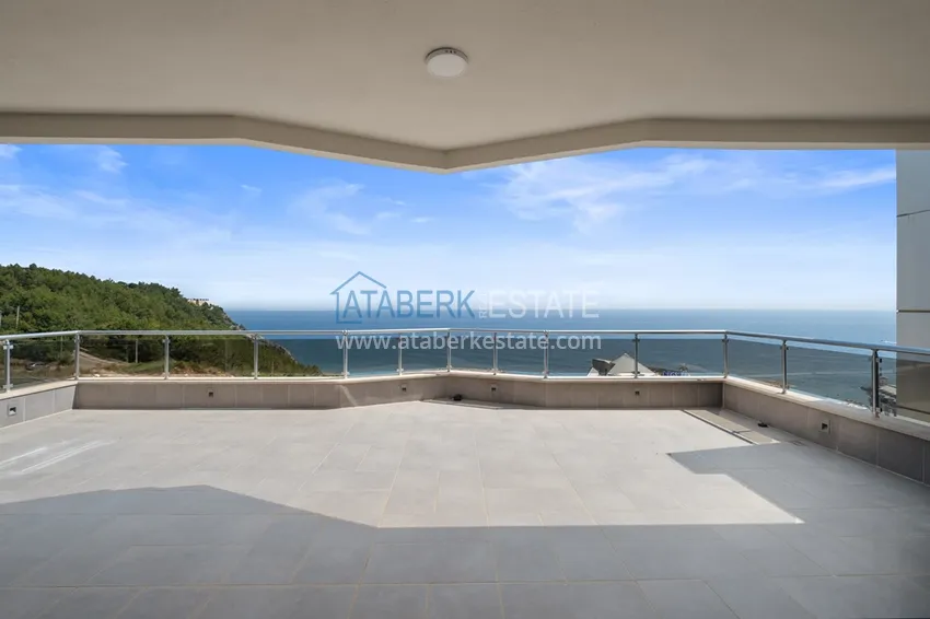 Приобрести Роскошный дуплекс 4+1 с панорамным видом на море – Конаклы, Алания 11 