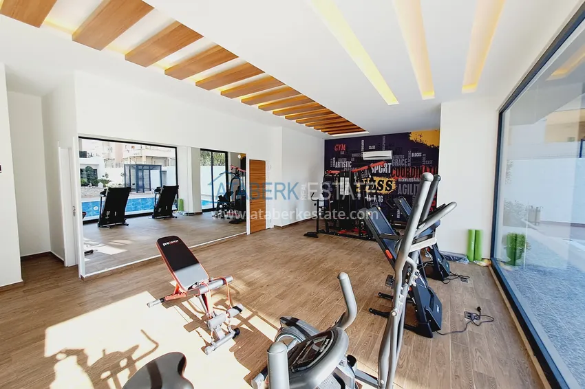 Квартиры 1+1 с чистовой отделкой в резиденции класса-люкс – Алания, район Махмутлар 10 