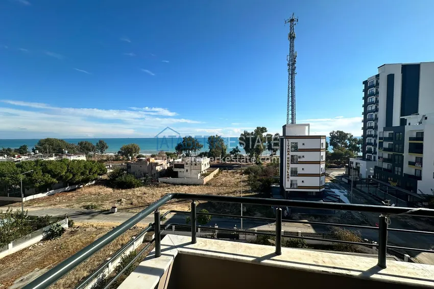 Приобрести Панорамный вид на море! Новая квартира 1+1 в Тедже, всего в 100 метрах от пляжа 14