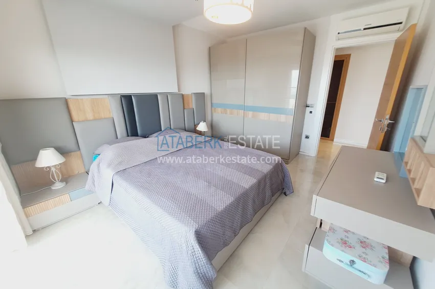 Приобрести Роскошная видовая вилла с мебелью и личным бассейном в элитном комплексе - Каргыджак, Алания 16