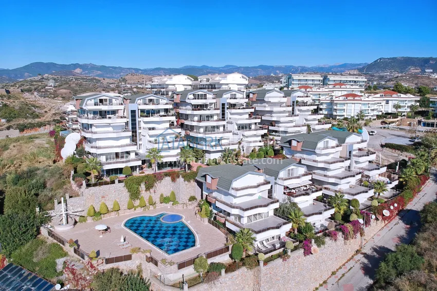 Роскошный дуплекс 4+1 с панорамным видом на море – Конаклы, Алания 1 