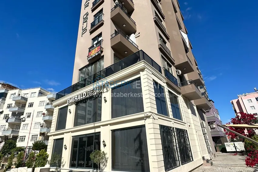 Панорамный вид на море! Новая квартира 1+1 в Тедже, всего в 100 метрах от пляжа 1