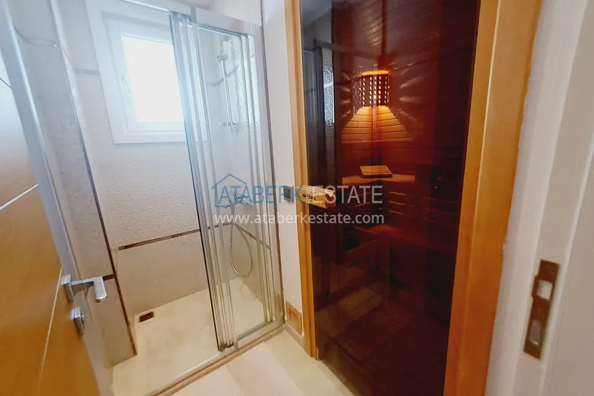 Приобрести Роскошная видовая вилла с мебелью и личным бассейном в элитном комплексе - Каргыджак, Алания 22