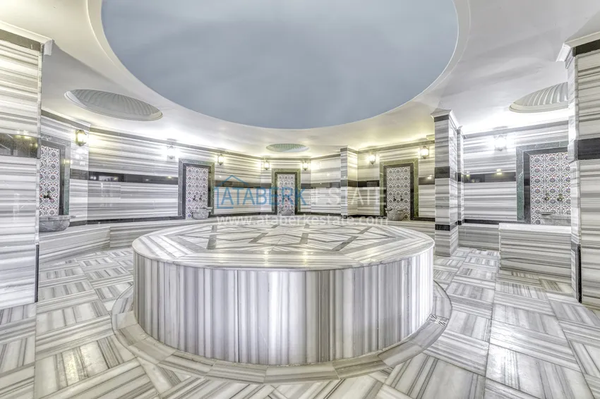 Роскошный дуплекс 4+1 с панорамным видом на море – Конаклы, Алания 25 