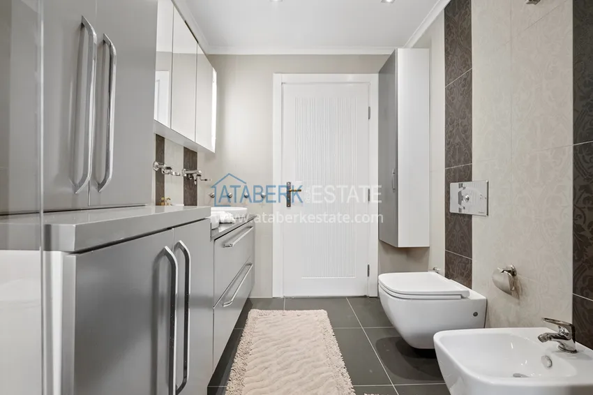 Приобрести Роскошный дуплекс 4+1 с панорамным видом на море – Конаклы, Алания 28 