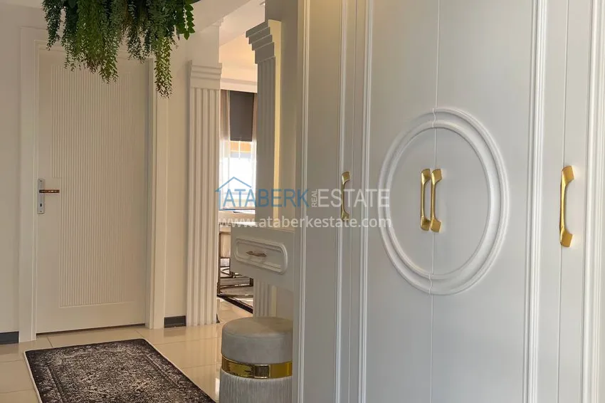 Приобрести Роскошный дуплекс 4+1 с панорамным видом на море – Конаклы, Алания 4 