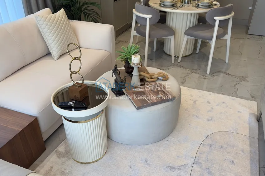 Приобрести Новая резиденция на этапе строительства в престижном районе Алании – Оба 3