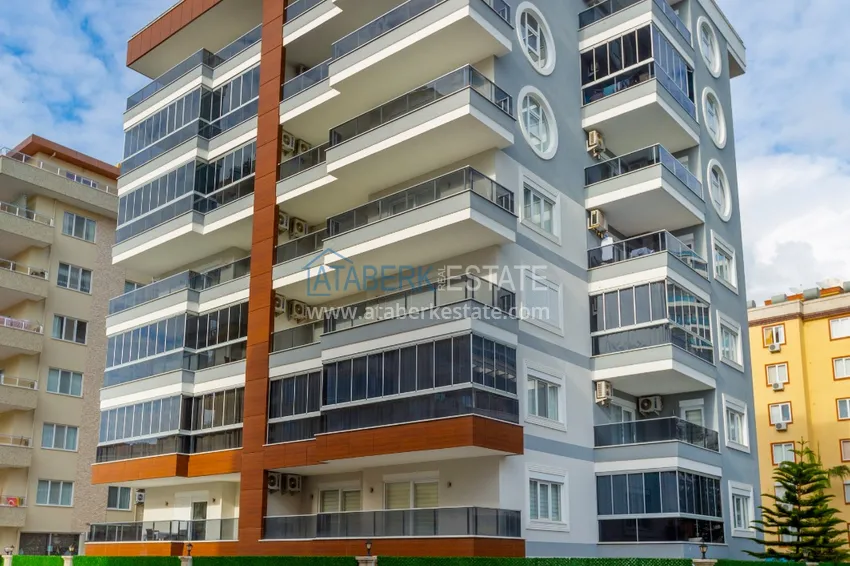 Просторная двухкомнатная квартира с мебелью в Махмутларе – 250 метров от моря 4