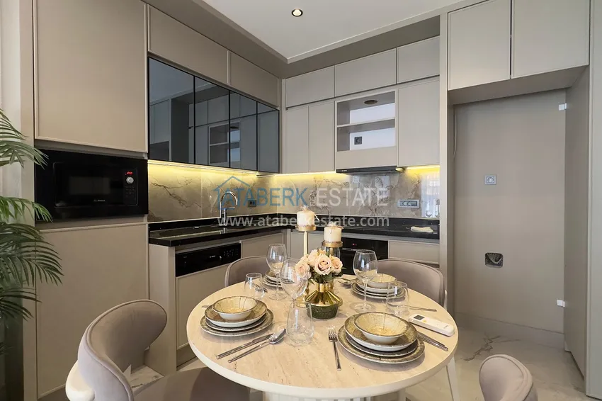 Приобрести Новая резиденция на этапе строительства в престижном районе Алании – Оба 4