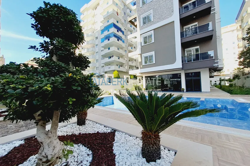 Квартиры 1+1 с чистовой отделкой в резиденции класса-люкс – Алания, район Махмутлар 5 