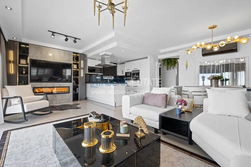 Приобрести Роскошный дуплекс 4+1 с панорамным видом на море – Конаклы, Алания 6 