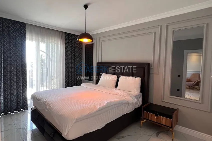 Приобрести Квартира 1+1 с мебелью и видом на море в районе Джикджилли, Алания 5