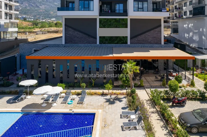 Двухкомнатная квартира под ключ в Алании, район Махмутлара 6 