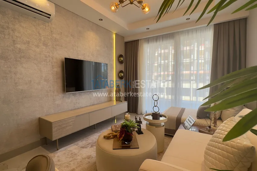 Приобрести Новая резиденция на этапе строительства в престижном районе Алании – Оба 7