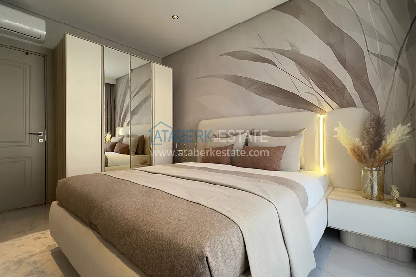 Приобрести Новая резиденция на этапе строительства в престижном районе Алании – Оба 8