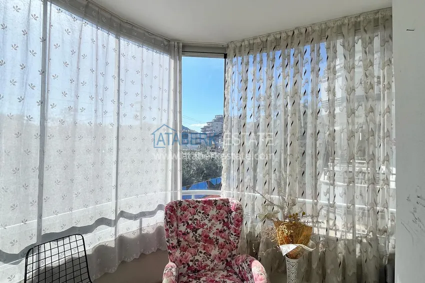 Приобрести Квартира 1+1 площадью 72 м2 в центре Алании с новой мебелью и двумя балконами - район пляжа Клеопатра 8 