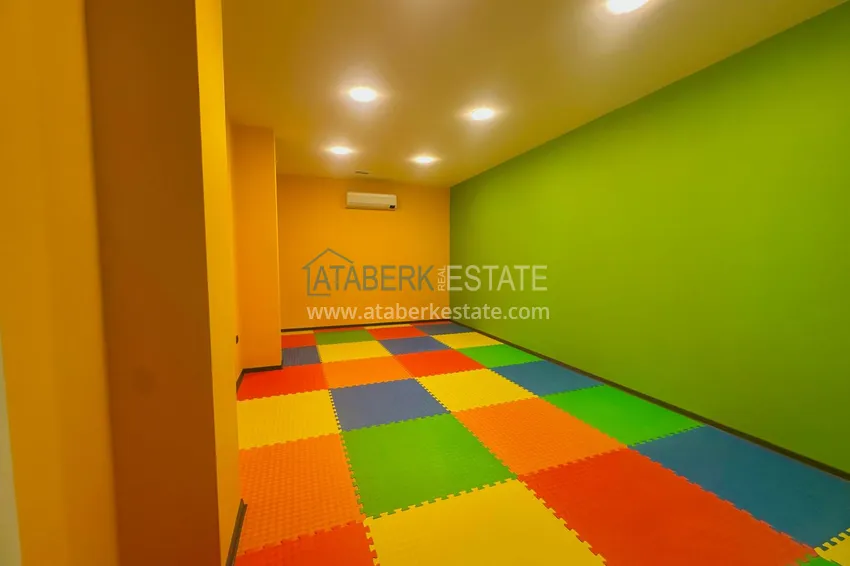 Горящее предложение, недвижимость с видом на море – двухкомнатная квартира в Авсалларе! 11