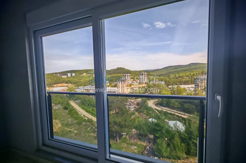 Приобрести Квартира 2+1 в Алании, район Авсаллар - чистовая отделка, вид на море и горы 13 
