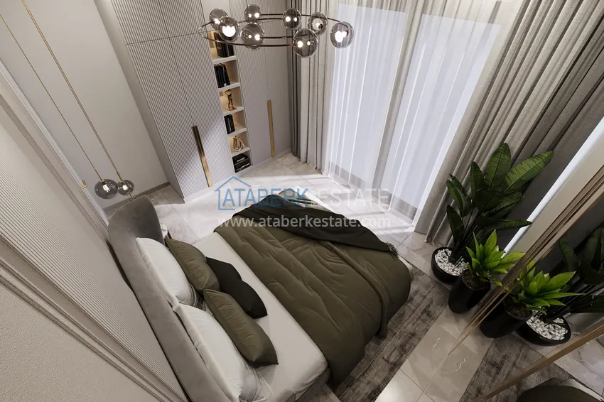 Приобрести Новый архитектурный шедевр на побережье Алании, район Тюрклер – инвестиционный проект с виллами и апартаментами 20