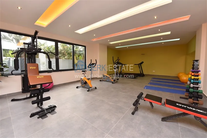 Меблированный садовый дуплекс 2+1 в комплексе с инфраструктурой, Каргыджак 12